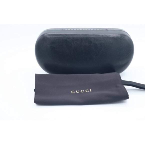 Gucci GG 1041S 001 Large Black Sunglasses Frames Gray Lenses NEW!